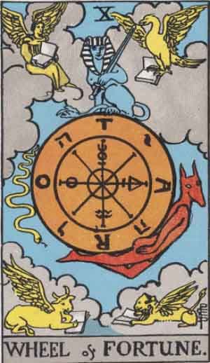 X. The Wheel of Fortune